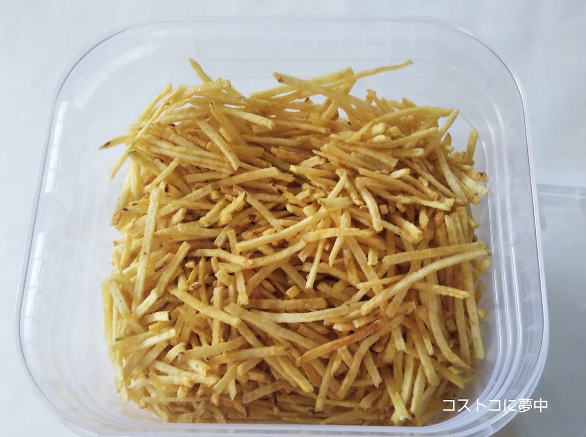 コストコ圧巻の迫力 パパスアルジェンテポテトスティック１ｋｇ 通称バケツポテト コストコに夢中 つくば倉庫情報